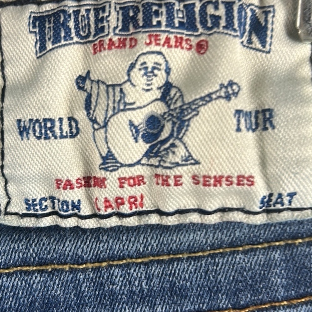 True Religion Basic Rolled Capri Jeans Size 29 - Picture 5 of 10